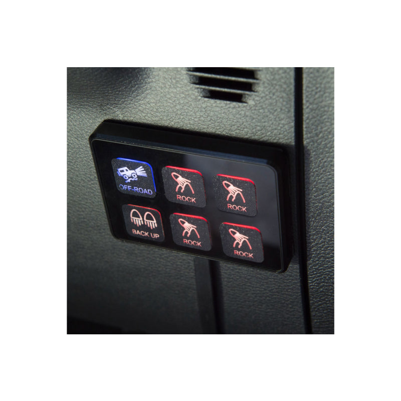 Pro Comp Lightning SS6 Upfitter Switch Panel Universal