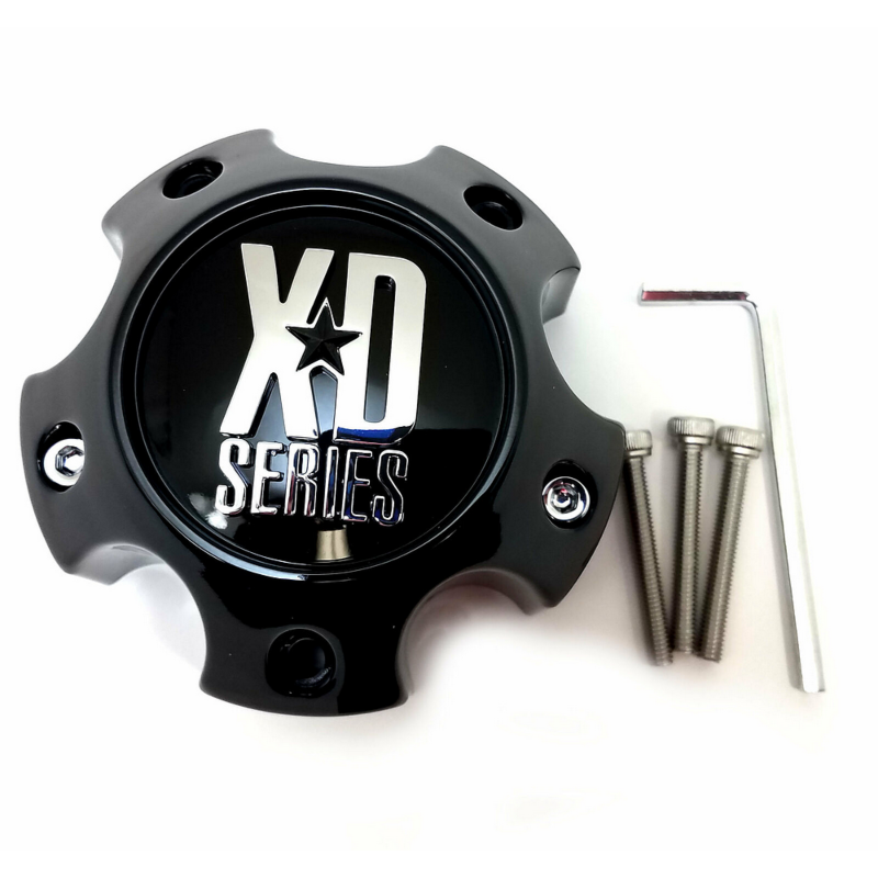 XDS Gloss Black Small 5 Lug Hub Cap