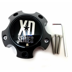 XDS Gloss Black Small 5 Lug Hub Cap