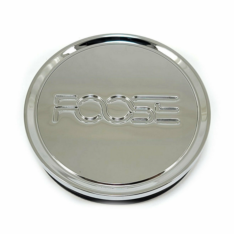 Foose 2.95" Chrome Flat Hub Cap
