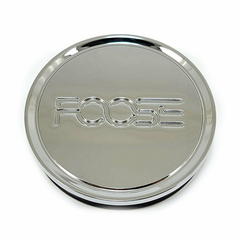 Foose 2.95" Chrome Flat Hub Cap