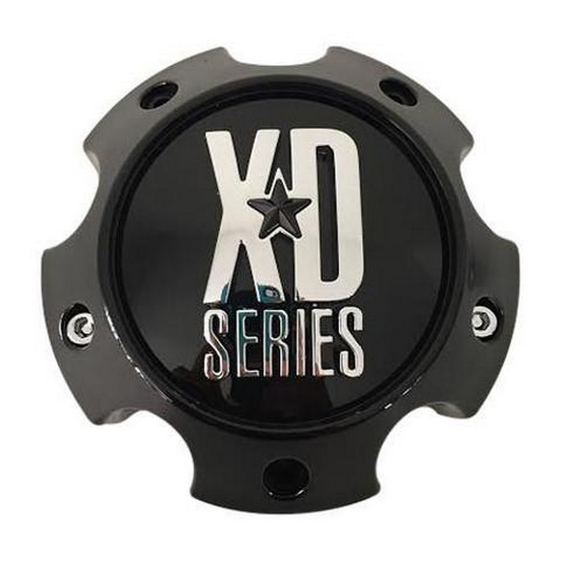 XDS Gloss Black Hub Cap For 5X5.5/150
