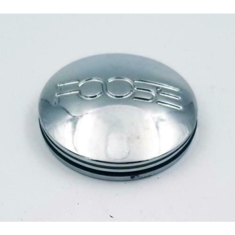 Foose Chrome Aluminum 2.47" O-Ring Hub Cap