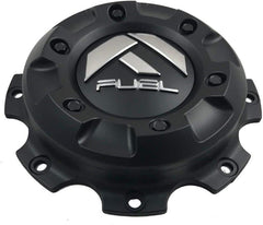 Fuel Dually Front Cap Matte Black with Black Rivets for 17/82