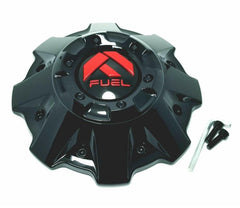 Fuel Dually Front Cap Gloss Black with Red Logo