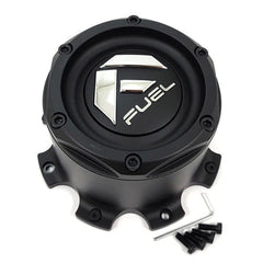 Fuel Matte Black Hub Cap for 8X6.5/8X170 Tall