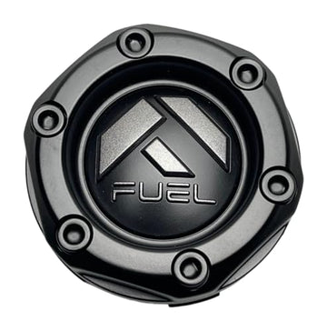 Fuel Snap-In Cap 80.6 OD Matte Black with Gunmetal