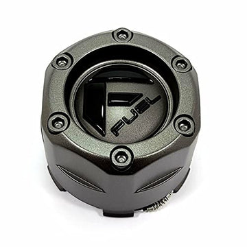 Fuel Gunmetal with Gloss Black Snap-In Cap for 5x4.5 and 5x5