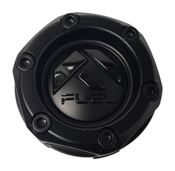Fuel Matte Black with Gloss Black Bolt-On Hub Cap for 5X4.5/5
