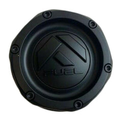 Fuel All Matte Black Snap-In Cap for 8x6.5