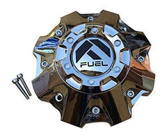 Fuel Chrome Bolt-On Hub Cap for 8X6.5/8X170