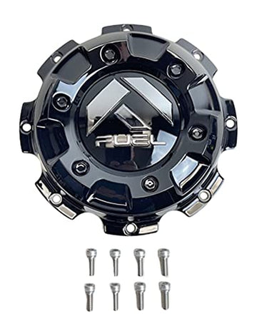Fuel Tall Gloss Black Snap-In Cap for 5x5/4.5