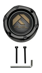 Fuel Matte Black with Bronze Logo Hub Cap for 5X150