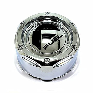 Fuel Chrome Snap-In Cap for 82 Code 2.3"