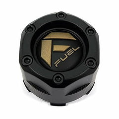 Fuel Matte Black with Bronze Logo Hub Cap for 6X135