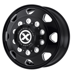 ATX 5x8 401 SATIN BLACK MILLED - FRONT +144mm