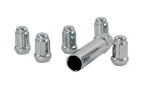 Gorilla Automotive SD Lock Acorn 12x1.50 Chrome 5PK Bag