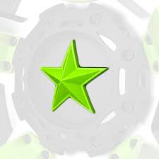 XD XDS Star Logo - Green (5 Pack)