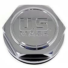US Mags Hex O-Ring Cap Chrome Hub Cap