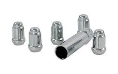 Gorilla Automotive SD Lock Acorn 12x1.50 Chrome 5PK Bag