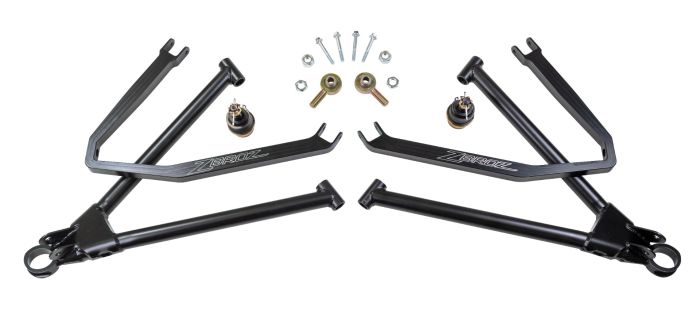 ZBroz UTV Black Chromoly Lower & Billet Upper A-Arm Kit for Catalyst