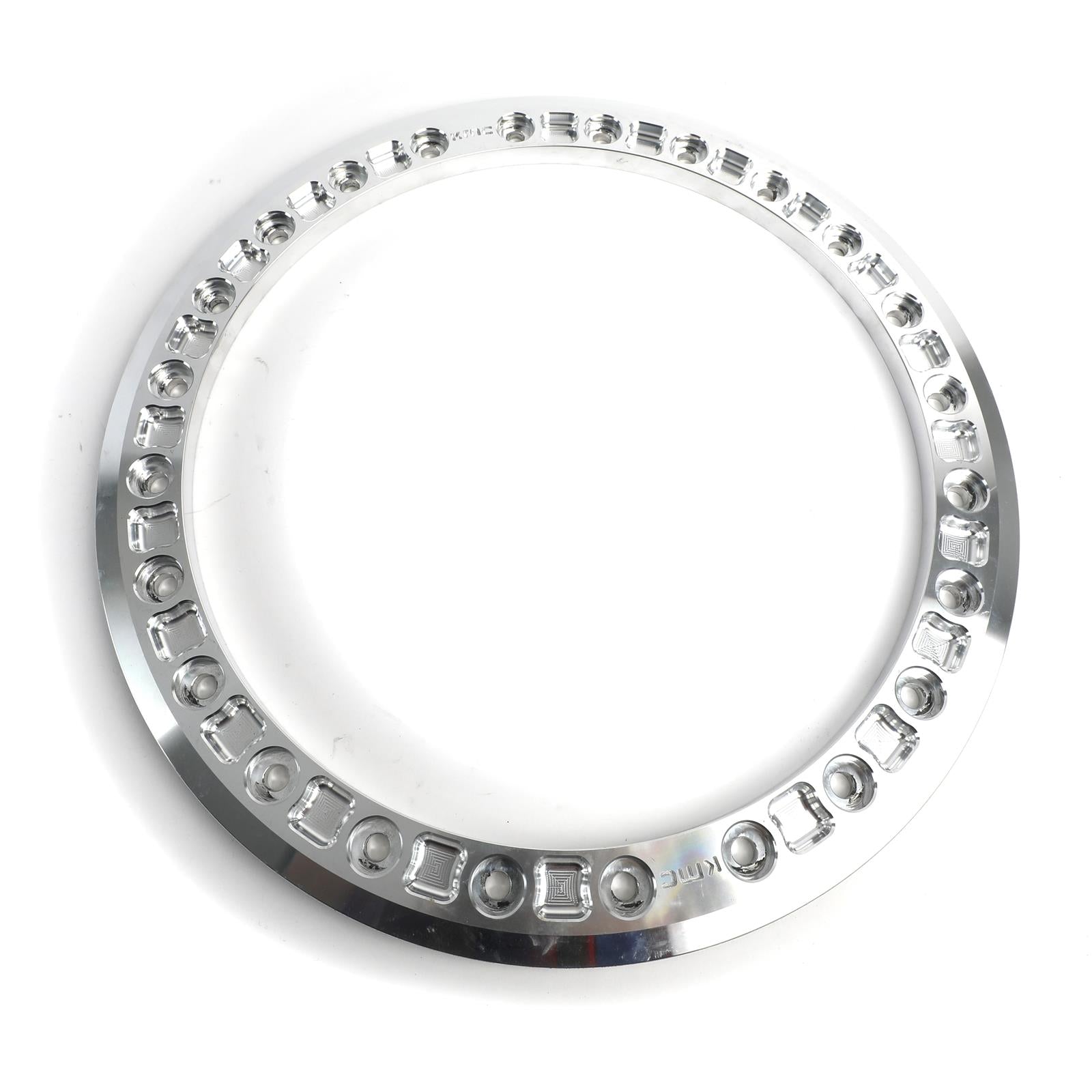 KMC 17" BL RING POCKETED - MACHINED