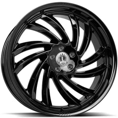 Luxxx Alloys 20x8.5 LUX26 Gloss Black +31mm - HulkOffsets