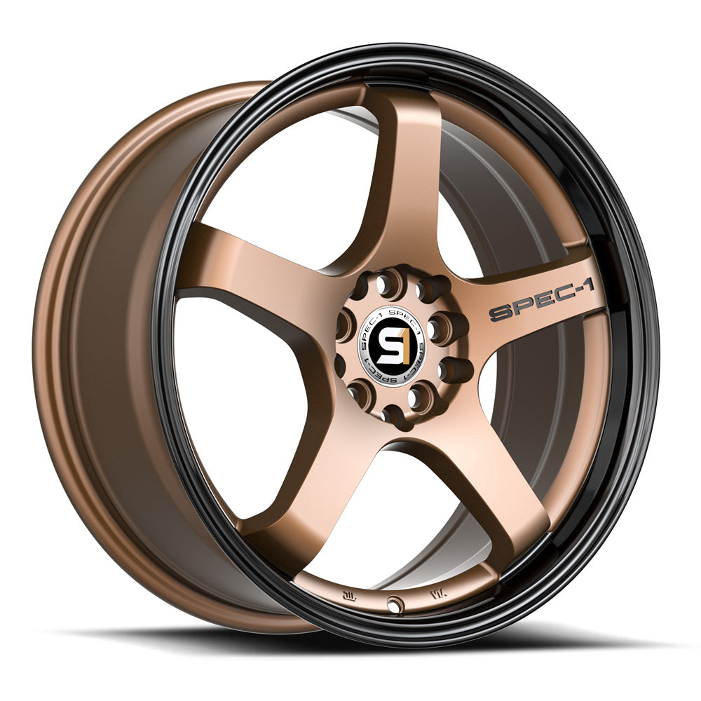 Spec-1 17x7.5 SPT-31 Matte Bronze & Black Lip +42mm