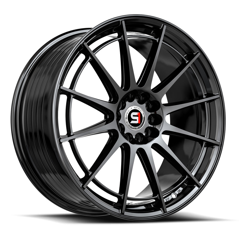 Spec-1 20x9 SP-64 Gloss Black +38mm