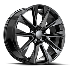 O.E. Revolution 26x10 C-19 Gloss Black & Milled +30mm