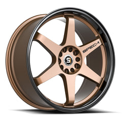 Spec-1 19x9.5 SPT-33 Matte Bronze & Black Lip +20mm