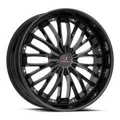 Cavallo 22x9.5 CLV-42 Gloss Black +18mm