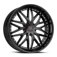 Cavallo 18x8 CLV-46 Gloss Black +35mm