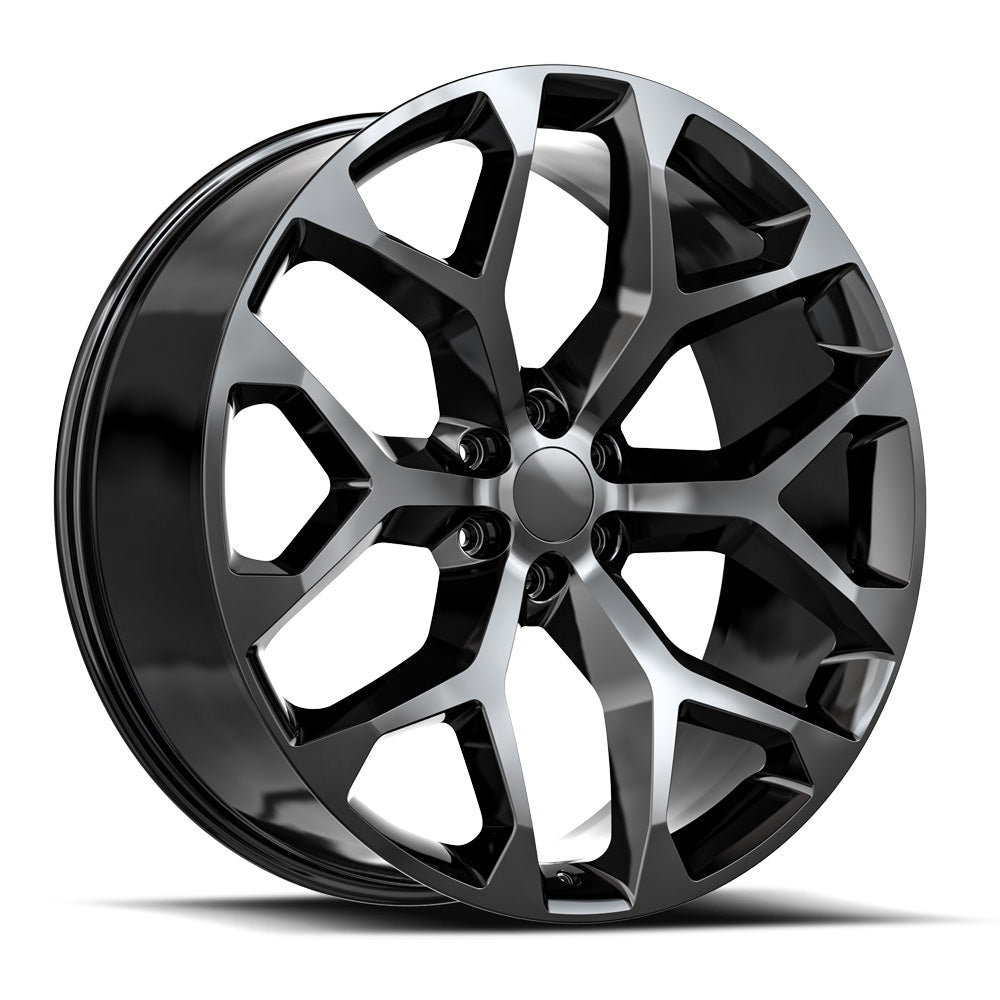 O.E. Revolution 24x10 G-09 Gloss Black +24mm