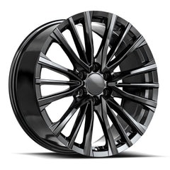 O.E. Revolution 22x9 CAD-36 Gloss Black +31mm