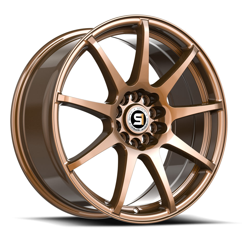 Spec-1 18x8 SP-67 Gloss Bronze +38mm