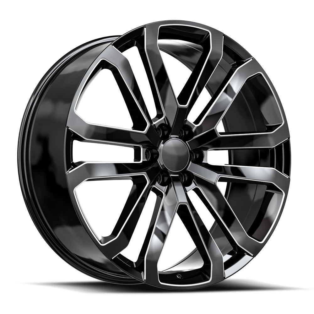 O.E. Revolution 26x10 D-37 Gloss Black & Milled +31mm