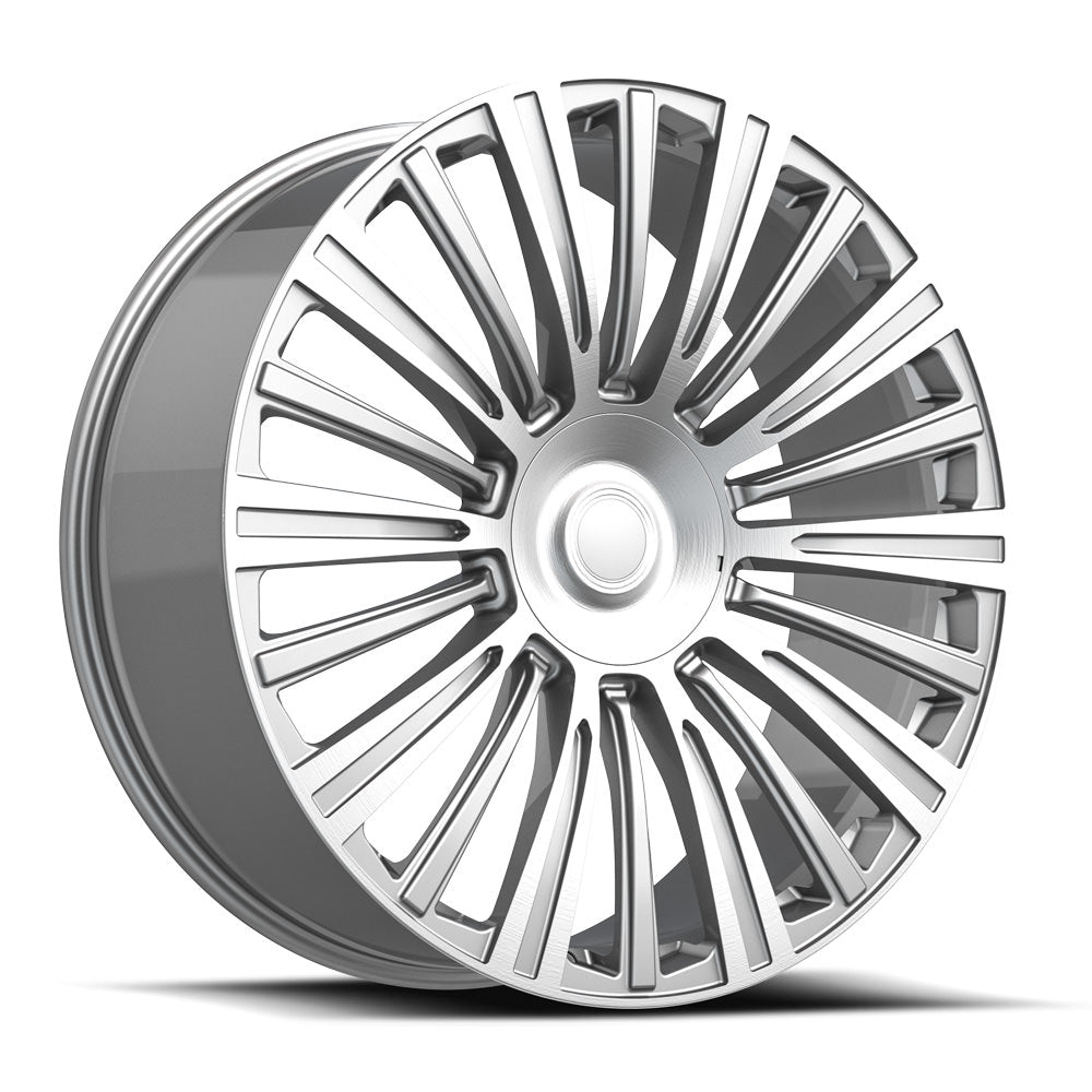 O.E. Revolution 26x10 CAD-35 Silver & Machined +31mm