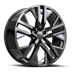 O.E. Revolution 22x9 D-36 Gloss Black +31mm