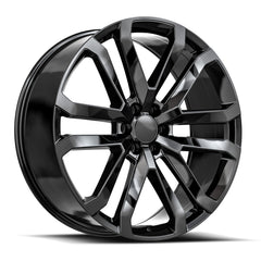 O.E. Revolution 22x9 D-37 Gloss Black +31mm