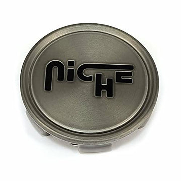 Foose 2.70" Flat Cap - Matte Dark Tint/Black Logo