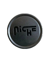 Niche 2.70" Cap - Gloss Gunmetal with Black Logo