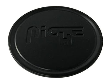 Niche 2.94" Flat Hub Cap - Matte Black Logo
