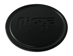 Niche 2.94" Flat Hub Cap - Matte Black Logo
