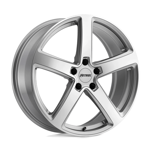 Petrol 18x8 P2A SILVER W/ MACHINED CUT FACE +35mm