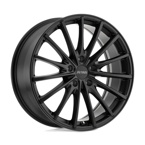 Petrol 18x8 P3A MATTE BLACK +40mm