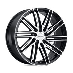 Petrol 19x8 P1C GLOSS BLACK W/ MACHINED FACE +40mm