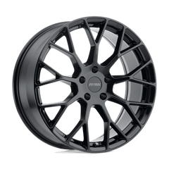 Petrol 19x8 P2B GLOSS BLACK +35mm