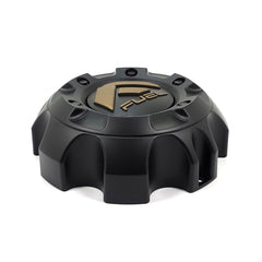 Fuel Black 17 & 82 Short Cap with Bronze Logo Hub Cap