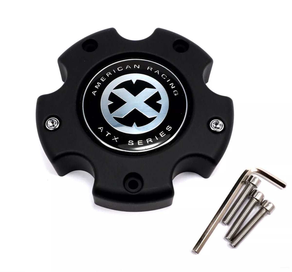 ATX Matte Black Style 1A Cap 5x5.5/150